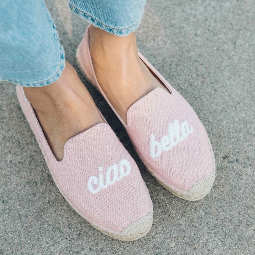 Soludos Ciao Bella platform smoking slipper
